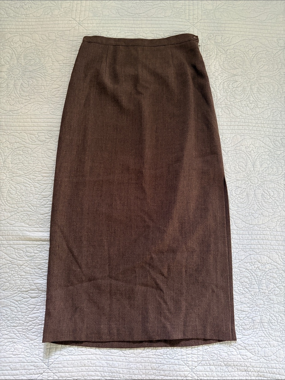 Vintage Pencil Maxi Skirt